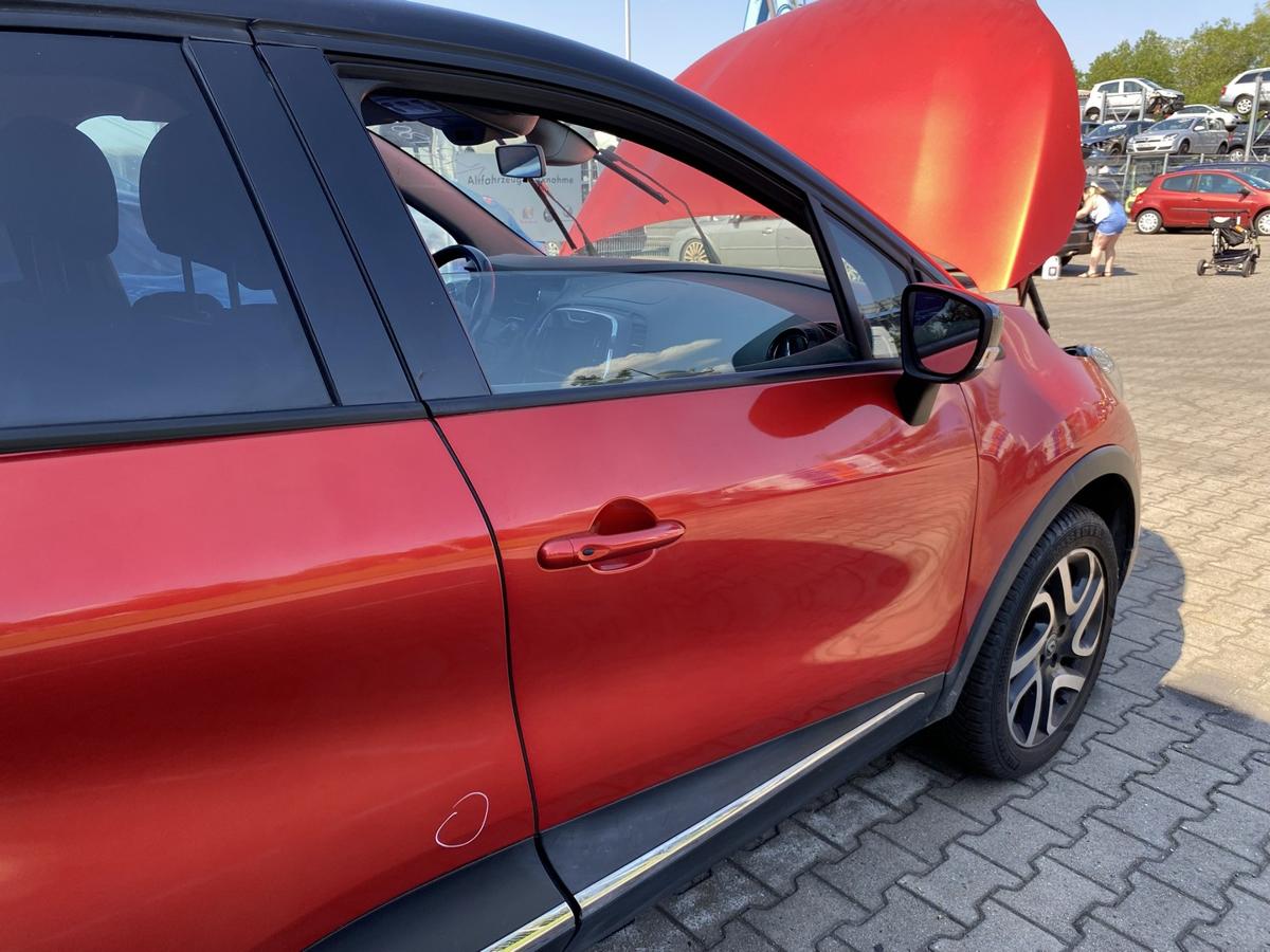 Renault Captur 1 original T&uuml;r vorn rechts BIXPA Rouge Flamme Rohbau Bj.2017